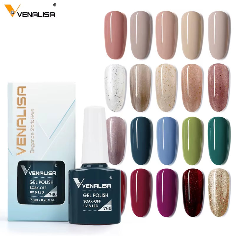 VIP4 Nail Gel Polish 7.5Ml TPO FREE Soak off UV LED Gel Varnish Full Coverage Super Texture Gorgeous Nail Manicure
