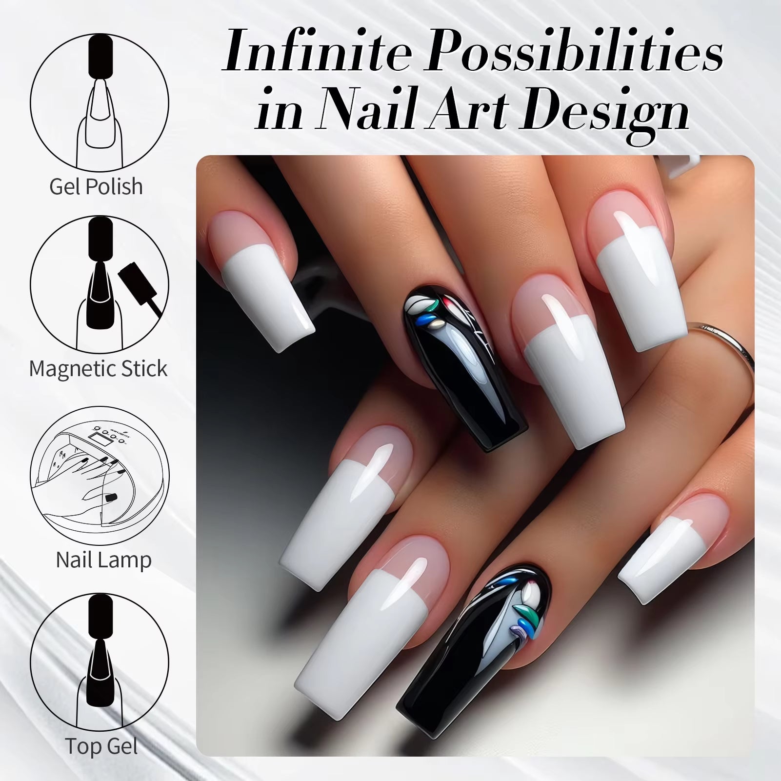 10Ml Gel Nail Polish Gel 130 Colors Semi Permanent Solid Nail Gel Varnish Soak off UV Gel for Base Top Coat