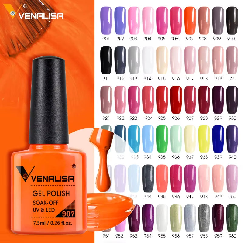 VIP4 Nail Gel Polish 7.5Ml TPO FREE Soak off UV LED Gel Varnish Full Coverage Super Texture Gorgeous Nail Manicure