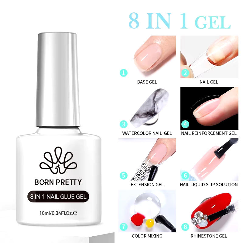 10Ml Gel Nail Polish Gel 130 Colors Semi Permanent Solid Nail Gel Varnish Soak off UV Gel for Base Top Coat