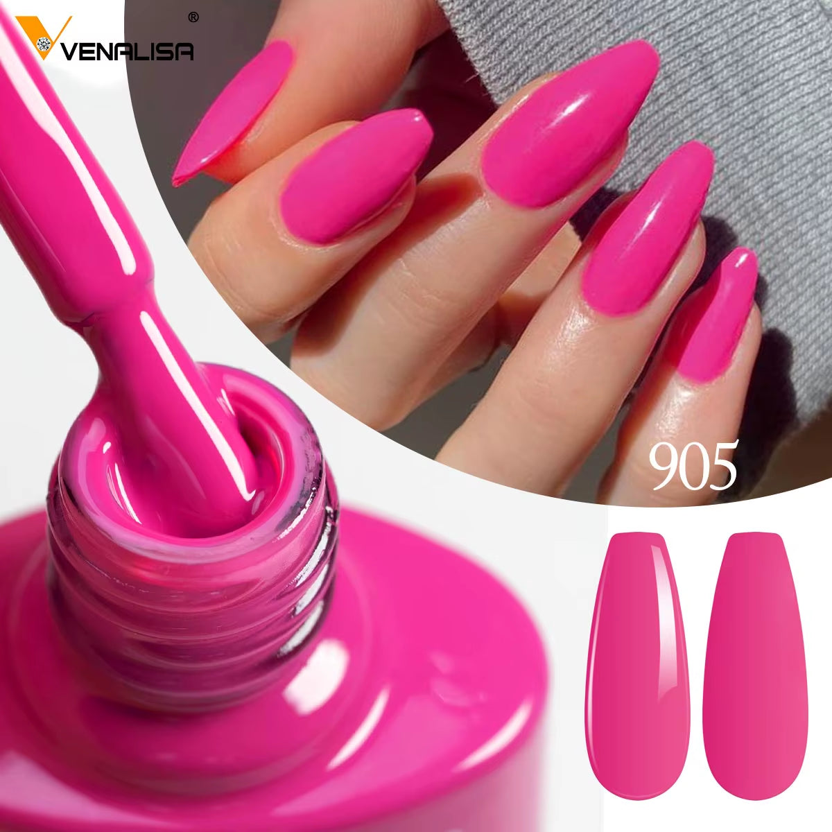 VIP4 Nail Gel Polish 7.5Ml TPO FREE Soak off UV LED Gel Varnish Full Coverage Super Texture Gorgeous Nail Manicure